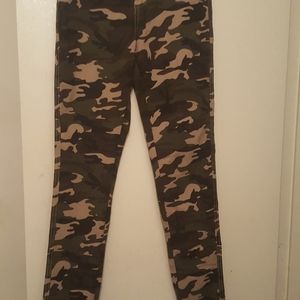 Swank Camouflage stretch jeans never worn